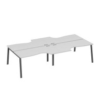 А4 А3 185-2 СЕ (Серый/Антрацит) Станция рабочая TRE 4х160 со столами Классика