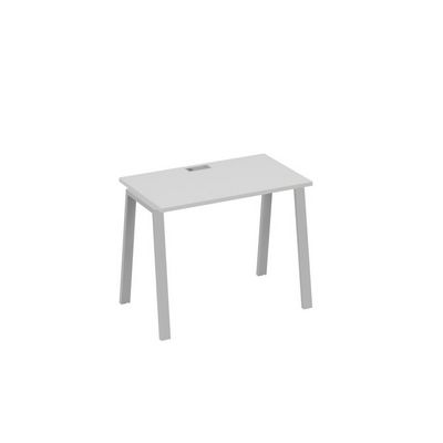 А4 С3 002 СЕ (Серый/Серый) Стол письменный на металлокаркасе TRE
