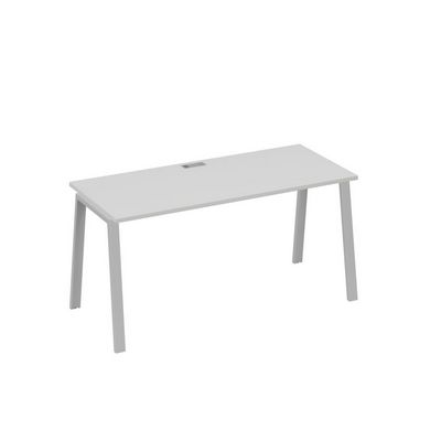 А4 С3 015 СЕ (Серый/Серый) Стол письменный на металлокаркасе TRE