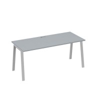 А4 С3 016 СЕ (Серый/Серый) Стол письменный на металлокаркасе TRE