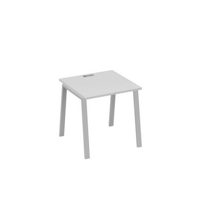 А4 С3 021 СЕ (Серый/Серый) Стол письменный на металлокаркасе TRE