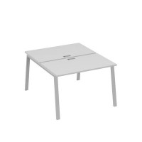 А4 С3 173 СЕ (Серый/Серый) Рабочая станция на каркасе TRE столы 2х120