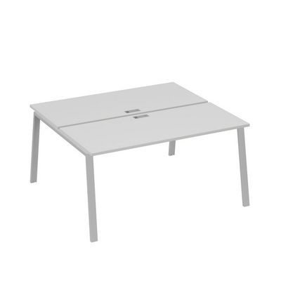 А4 С3 175 СЕ (Серый/Серый) Рабочая станция на каркасе TRE столы 2х160