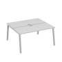 А4 С3 175 СЕ (Серый/Серый) Рабочая станция на каркасе TRE столы 2х160
