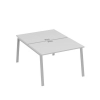 А4 С3 176 СЕ (Серый/Серый) Рабочая станция на каркасе TRE столы 2х120