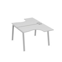 А4 С3 180 СЕ (Серый/Серый) Рабочая станция опоры TRE столы 2х120 Классика