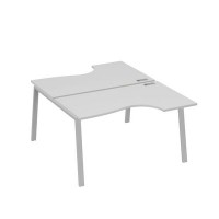 А4 С3 184 СЕ (Серый/Серый) Рабочая станция опоры TRE столы 2х140 Классика