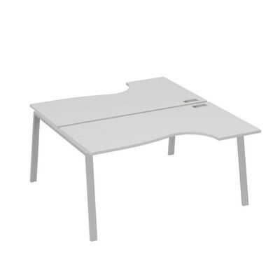 А4 С3 185 СЕ (Серый/Серый) Рабочая станция опоры TRE столы 2х160 Классика