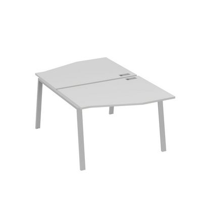 А4 С3 189 СЕ (Серый/Серый) Рабочая станция каркас TRE столы 2х120 Техно