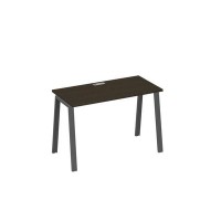 А4 А3 003 ВТ (Венге темный/Антрацит) Стол письменный на металлокаркасе TRE