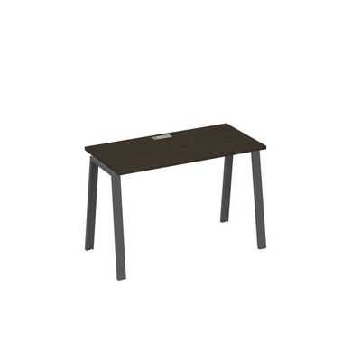 А4 А3 003 ВТ (Венге темный/Антрацит) Стол письменный на металлокаркасе TRE