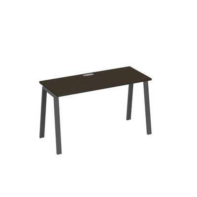 А4 А3 004 ВТ (Венге темный/Антрацит) Стол письменный на металлокаркасе TRE