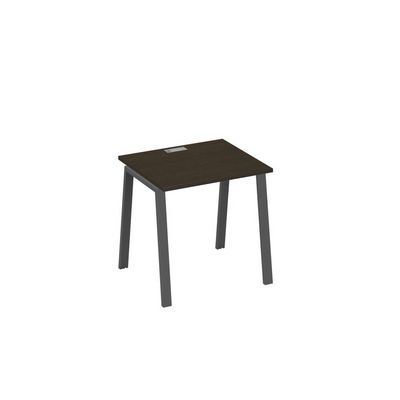 А4 А3 011 ВТ (Венге темный/Антрацит) Стол письменный на металлокаркасе TRE