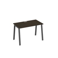 А4 А3 013 ВТ (Венге темный/Антрацит) Стол письменный на металлокаркасе TRE