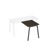 А4 А3 073 ВТ (Венге темный/Антрацит) Брифинг-приставка с каркасом TRE