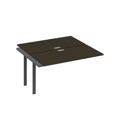 А4 А3 174-1 ВТ (Венге темный/Антрацит) Секция станции на металлокаркасе TRE 2х140