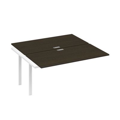 А4 Б3 178-1 ВТ (Венге темный/Белый) Секция станции на металлокаркасе TRE 2х160