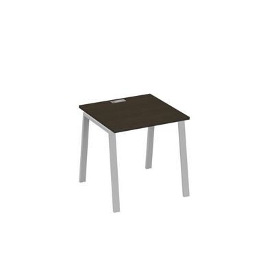 А4 С3 021 ВТ (Венге темный/Серый) Стол письменный на металлокаркасе TRE