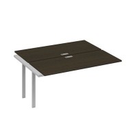 А4 С3 175-1 ВТ (Венге темный/Серый) Секция станции на металлокаркасе TRE 2х160