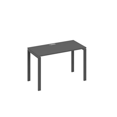 А4 А1 003 АР (Антрацит премиум/Антрацит) Стол письменный на металлокаркасе UNO
