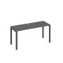 А4 А1 005 АР (Антрацит премиум/Антрацит) Стол письменный на металлокаркасе UNO