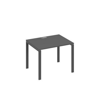А4 А1 022 АР (Антрацит премиум/Антрацит) Стол письменный на металлокаркасе UNO