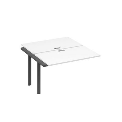 А4 А1 173-1 БП (Белый премиум/Антрацит) Секция станции на металлокаркасе UNO 2х120