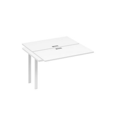 А4 Б1 170-1 БП (Белый премиум/Белый) Секция станции на металлокаркасе UNO 2х120