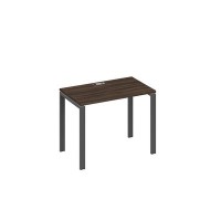 А4 А1 002 ДР (Дуб ристретто/Антрацит) Стол письменный на металлокаркасе UNO