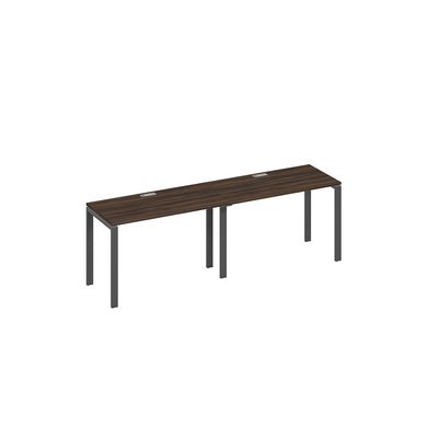 А4 А1 003-2 ДР (Дуб ристретто/Антрацит) Рабочая станция 2х120 опоры UNO