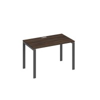 А4 А1 013 ДР (Дуб ристретто/Антрацит) Стол письменный на металлокаркасе UNO