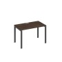 А4 А1 013 ДР (Дуб ристретто/Антрацит) Стол письменный на металлокаркасе UNO