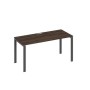 А4 А1 015 ДР (Дуб ристретто/Антрацит) Стол письменный на металлокаркасе UNO