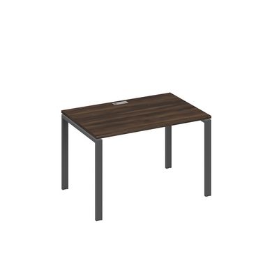 А4 А1 023 ДР (Дуб ристретто/Антрацит) Стол письменный на металлокаркасе UNO