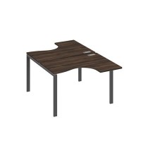 А4 А1 180 ДР (Дуб ристретто/Антрацит) Рабочая станция опоры UNO столы 2х120 Классика