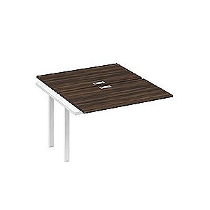 А4 Б1 173-1 ДР (Дуб ристретто/Белый) Секция станции на металлокаркасе UNO 2х120