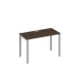 А4 С1 003 ДР (Дуб ристретто/Серый) Стол письменный на металлокаркасе UNO