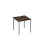 А4 С1 021 ДР (Дуб ристретто/Серый) Стол письменный на металлокаркасе UNO