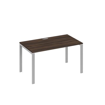 А4 С1 024 ДР (Дуб ристретто/Серый) Стол письменный на металлокаркасе UNO