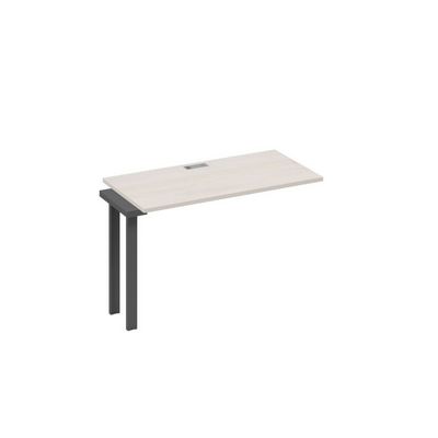 А4 А1 003-1 ДШ (Дуб шамони/Антрацит) Секция стола 120 рабочей станции на каркасе UNO