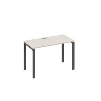 А4 А1 003 ДШ (Дуб шамони/Антрацит) Стол письменный на металлокаркасе UNO