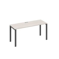 А4 А1 005 ДШ (Дуб шамони/Антрацит) Стол письменный на металлокаркасе UNO