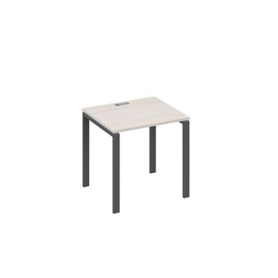 А4 А1 011 ДШ (Дуб шамони/Антрацит) Стол письменный на металлокаркасе UNO