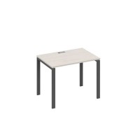 А4 А1 012 ДШ (Дуб шамони/Антрацит) Стол письменный на металлокаркасе UNO