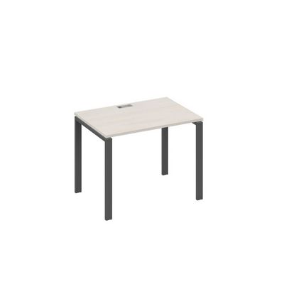 А4 А1 012 ДШ (Дуб шамони/Антрацит) Стол письменный на металлокаркасе UNO