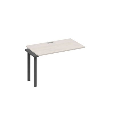 А4 А1 013-1 ДШ (Дуб шамони/Антрацит) Секция стола 120 рабочей станции на каркасе UNO