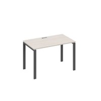 А4 А1 013 ДШ (Дуб шамони/Антрацит) Стол письменный на металлокаркасе UNO