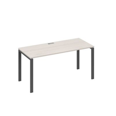 А4 А1 015 ДШ (Дуб шамони/Антрацит) Стол письменный на металлокаркасе UNO