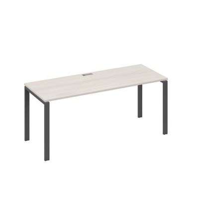 А4 А1 016 ДШ (Дуб шамони/Антрацит) Стол письменный на металлокаркасе UNO