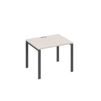 А4 А1 022 ДШ (Дуб шамони/Антрацит) Стол письменный на металлокаркасе UNO